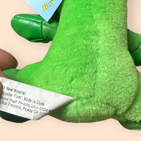 Vtg Toy Box Creations Vegetable Friends Lot Of 3 Broccoli, Corn, Celery Plush - Picture 13 of 13